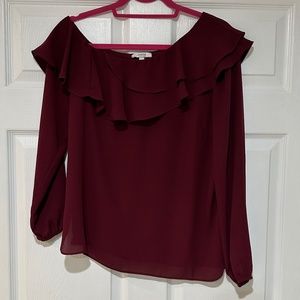 Maette Off The Shoulder Blouse Size Medium
